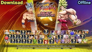 Dragon Ball FighterZ V5 Mugen Android amp PC [upl. by Aillicsirp]