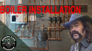 Installing a Rinnai Modern Condensing Combination Boiler [upl. by Ellatsirhc303]