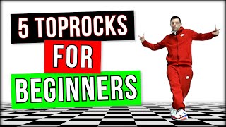 5 BEGINNER TOPROCKS  HOW TO BREAKDANCE  BY COACH SAMBO 2024 [upl. by Elyl860]