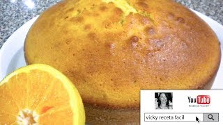 PAN DE NARANJA  VickyRecetaFacil [upl. by Alema990]