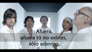 Afuera  Caifanes Letra [upl. by Rolo837]