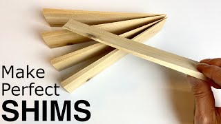 How to Make SHIMS quickly easily perfectly  DIY [upl. by Jd]