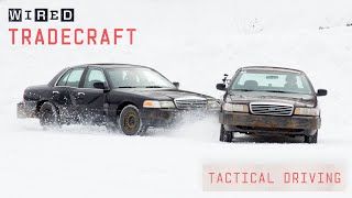 Pro Driver Shows Off Tactical Driving Techniques  Tradecraft  WIRED [upl. by Eerazed]