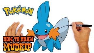 How to Draw Mudkip  Pokemon [upl. by Constancia]