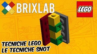 TUTORIAL LEGO  Conosciamo le SNOT  Tecniche di Costruzione [upl. by Fogel]