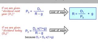 4 of 17 Ch14  Cost of equity example using quotdividend growth modelquot approach [upl. by Annis125]