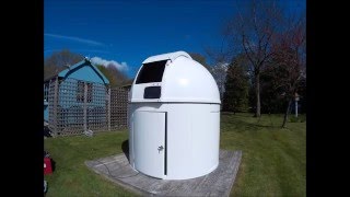 Observatory build timelapse [upl. by Angelina]