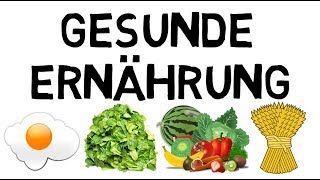 Gesunde Ernährung 10 Regeln DGE [upl. by Bowlds251]