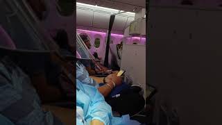 inside vistara Delhi to London [upl. by Airual]