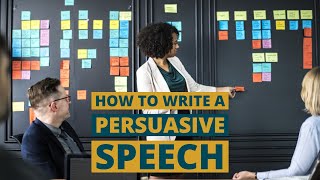 How To Write A Persuasive Speech [upl. by Latterll]