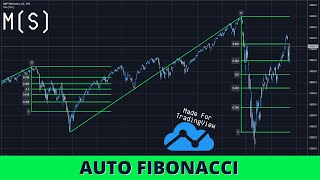 Automatic Fibonacci Retracement indicator for TradingView [upl. by Gereld672]