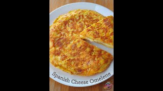 Spanish Omelette  Spanish Cheese Omelette  Best Omelette Recipe  Worlds Famous Omelette shorts [upl. by Yroffej]