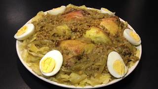 RECETTE TRADITIONNELLE MAROCAINE LA RFISSA [upl. by Drhacir]