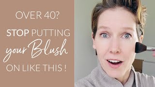 How To Properly Apply Blush If You’re Over 40 [upl. by Haim674]