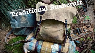 Traditional Bushcraft Kit [upl. by Biddick]