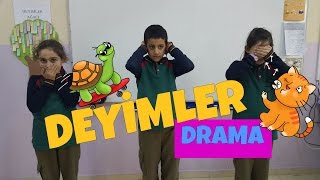 Deyimler  Drama  Sınıf Etkinliği [upl. by Namya]