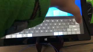 How to do CTRLALTDEL and ALTF4 using windows 10 onscreen keyboard [upl. by Sirtimid749]