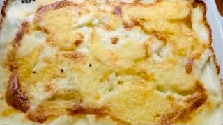 Pommes de terre au four à la crème  Gratin dauphinois style danois  Recette  145 [upl. by Alam]