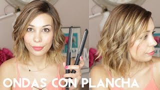 Ondas con Plancha  Pelo Corto [upl. by Aloisia]