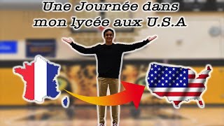 UN JOUR DANS UN LYCÉE AMÉRICAIN  Étudiant déchange USA Version longue [upl. by Aynekal]