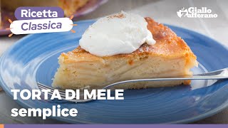 TORTA DI MELE FACILE E SOFFICE [upl. by Grussing]