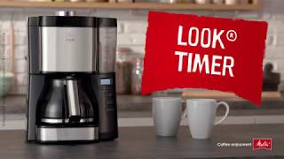 Melitta® Look® V Timer Filter coffee maker [upl. by Bounds]