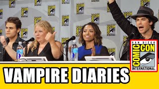 THE VAMPIRE DIARIES Comic Con Panel [upl. by Melodee]