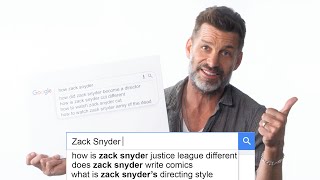 Zack Snyder Answers the Webs Most Searched Questions  WIRED [upl. by Bez]