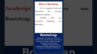 what is Bootstrap [upl. by Nyved]