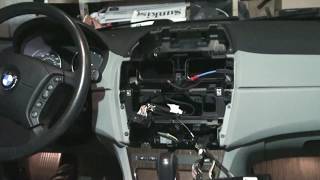 BMW E83 X3 Avin USA android display system DIY [upl. by Livesay]