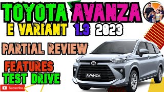 Toyota Avanza 13 E CVT 2023  Review  Features  Test Drive [upl. by Noir]