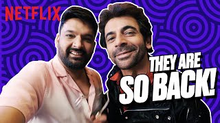 Kapil Sharma and Sunil Grover REUNITE  Netflix India [upl. by Ayhdnas]