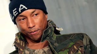 Pharrell Williams on Hillary Clinton Donald Trump amp the election [upl. by Aydiv]