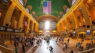 Walking Tour of Grand Central Terminal — New York City 【4K】🇺🇸 [upl. by Estren]