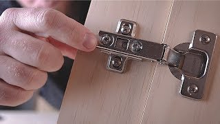 How to Choose Concealed Cabinet Hinges  Making A Better Hinge Jig [upl. by Temhem]