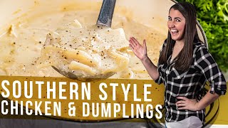 How to Make Southern Style Chicken and Dumplings [upl. by Inalaehak]