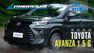 2022 Toyota Avanza 15 G CVT  Car Review [upl. by Alesandrini]