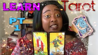 Learning Tarot For Beginners Major Arcana PART 1 [upl. by Buddie]