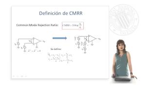 Cálculo de CMRR con amplificadores operacionales   UPV [upl. by Ravid]