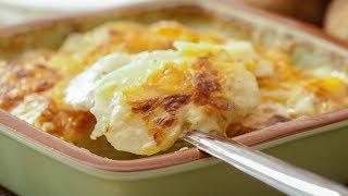 How to Make Potato Gratin Dauphinois  Gratin Dauphinois  French Scalloped Potatoes [upl. by Avonasac]