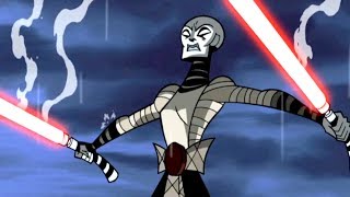 Star Wars Forces of Destiny  Asajj Ventress VS Anakin Skywalker  Clone Wars  Disney Dash Star [upl. by Kubetz]