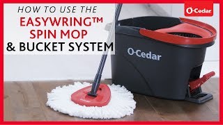 How To Use The EasyWring™ Spin Mop amp Bucket System [upl. by Sam]