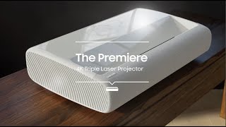 The Premiere 4K Laser Smart Projector  Samsung [upl. by Atterahs]