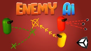 FULL 3D ENEMY AI in 6 MINUTES  Unity Tutorial [upl. by Kipton]