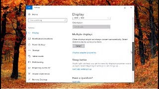 Windows 10 Wont Detect Second Monitor  How To Fix Tutorial [upl. by Woolley40]