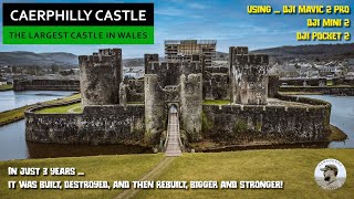 Caerphilly Castle  The Largest in Wales 2nd in Britain [upl. by Landmeier]