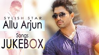 Allu Arjun Romantic Hit Songs  Jukebox [upl. by Barbette]