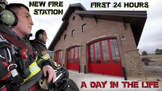 First 24 Hours in a New Fire Station  A Day in the Life [upl. by Squires]