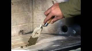 Repairing Fireplace Mortar [upl. by Riggs132]