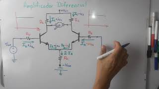 Amplificador Diferencial Introducción 22 [upl. by Wisnicki]